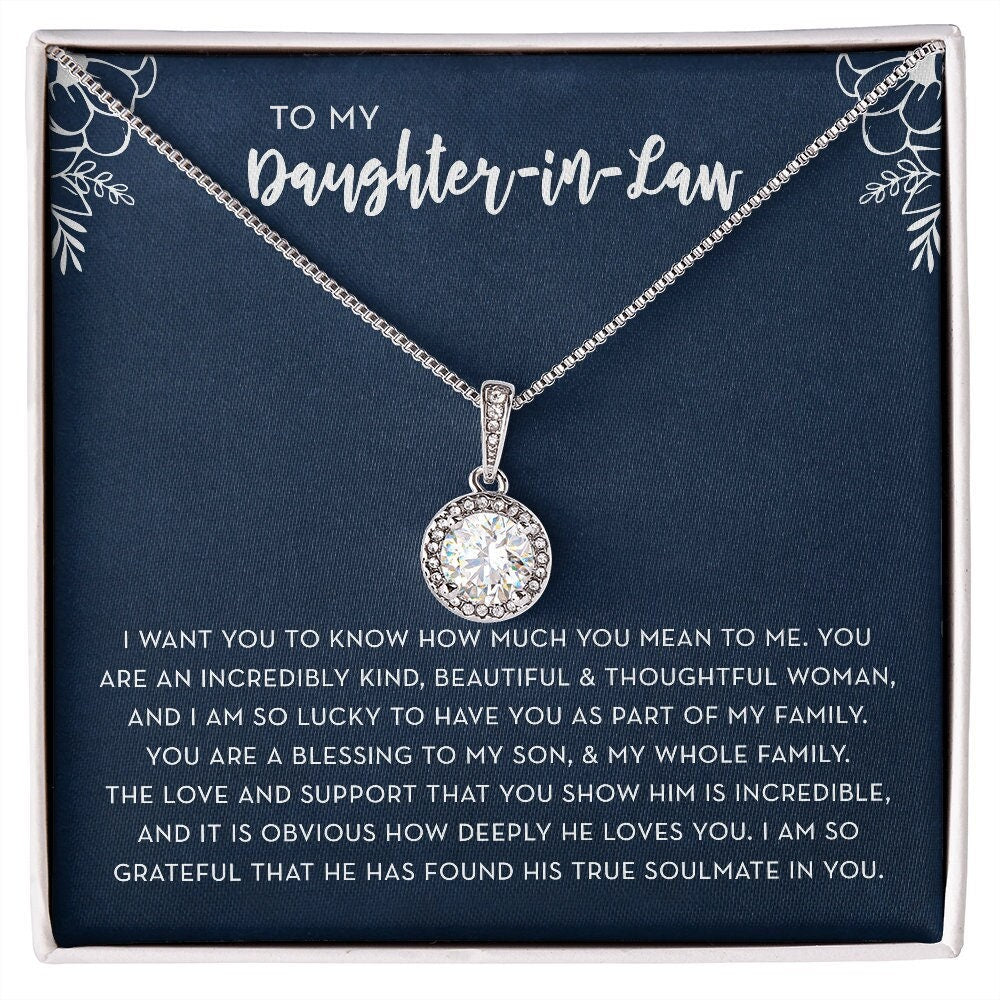 Necklace for daughter in 2024 law