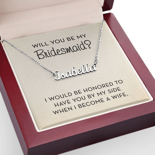 Bridesmaid Proposal Jewelry, Will You Be My Bridesmaid Gift