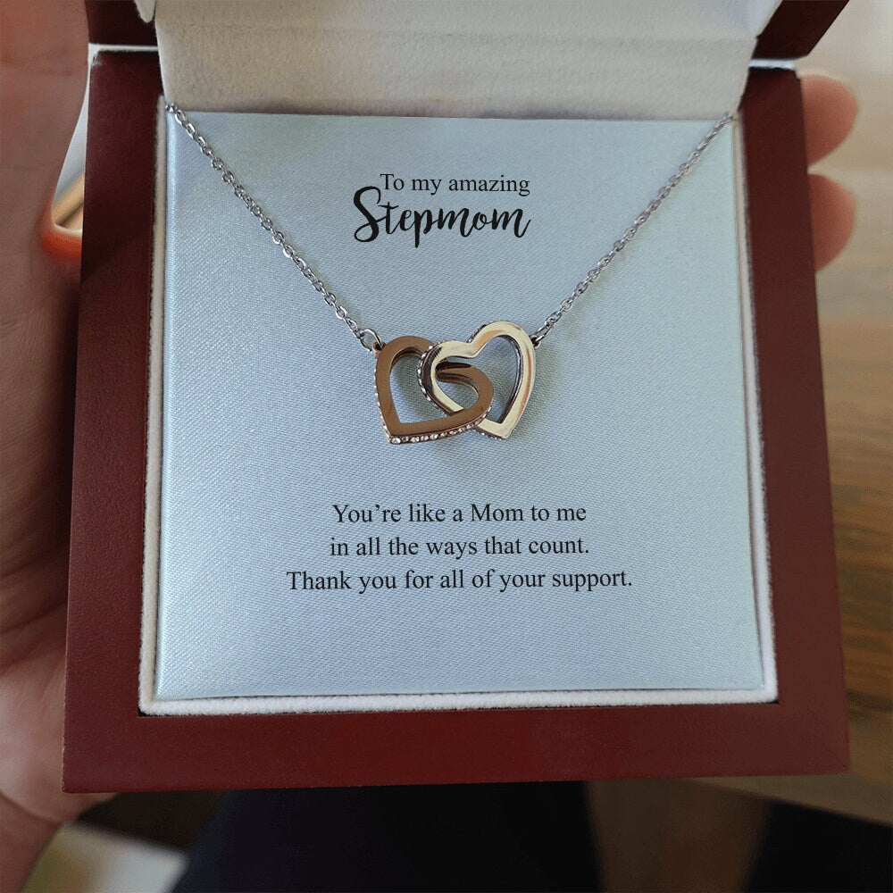Gift for Stepmom, Amazing Stepmom Necklace