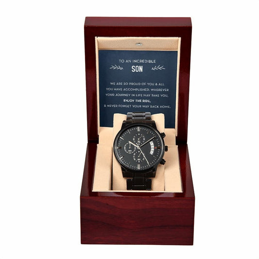 Gift for Son from Parents, Sentimental Watch for Son