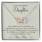 Daughter Necklace from Mom, Proud To Be Your Mom, Christmas Gift for Daughter from Mom