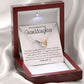 Granddaughter Linked Hearts Necklace, I Am Always With You