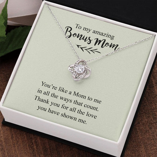 Bonus Mom Gift, Stepmom Jewelry, Gift for Bonus Mom