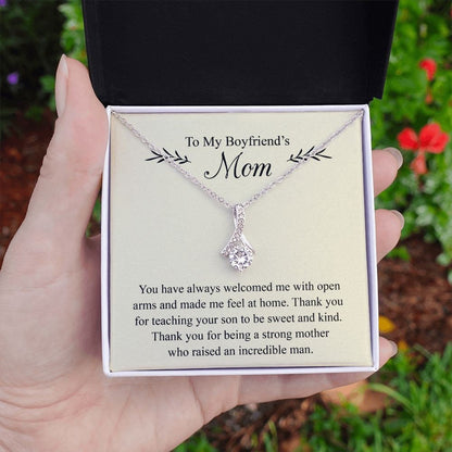 Gift for Boyfriend's Mom, Boyfriend's Mom Necklace, Future MIL Gift