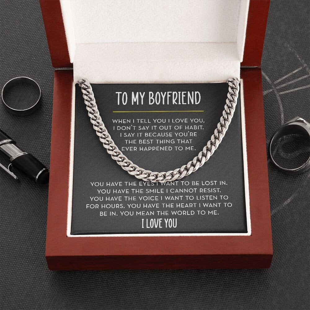 Chain for deals boyfriend