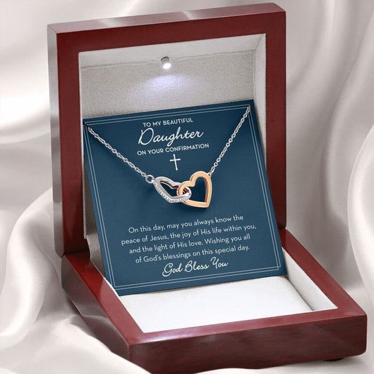 Daughter Confirmation Necklace, Gift for Confirmation Girl, For my Daughter Confirmation