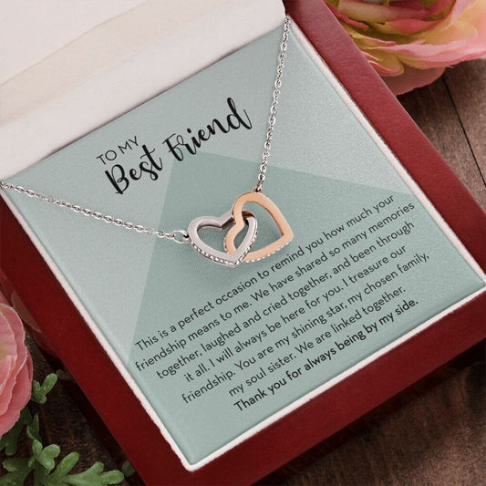Best Friend Necklace, Jewelry Gift For Best Friend, Bestie Jewelry, BFF Gift