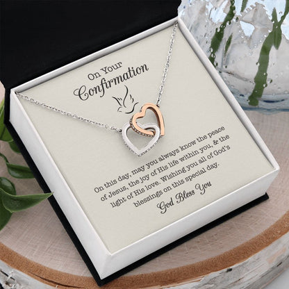 Confirmation Gift for Girl, Confirmation Necklace for Her, Gift from Confirmation Sponsor