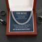 Walk Me Down the Aisle Brother, Give Me Away Proposal to Brother, Brother of the Bride Gift