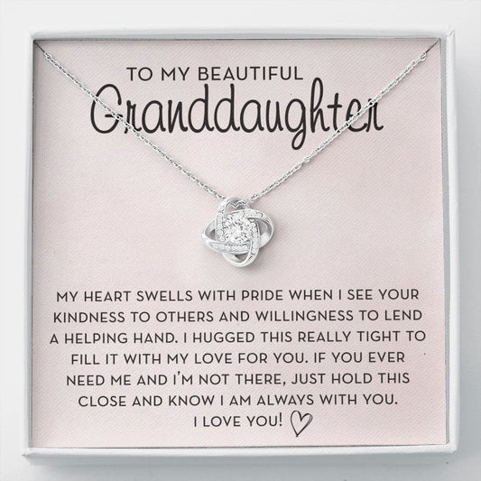 Granddaughter Gift from Grandma, 16th Birthday Gift, 18th Birthday Gift, Granddaughter Graduation Necklace