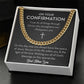 Confirmation Gift for Boy, Philippians Verse, Gift for Son / Grandson Confirmation