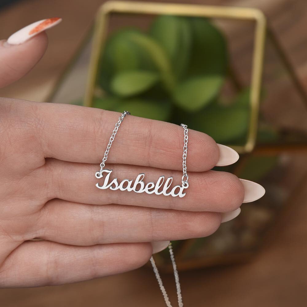 Grandparent necklace with on sale names