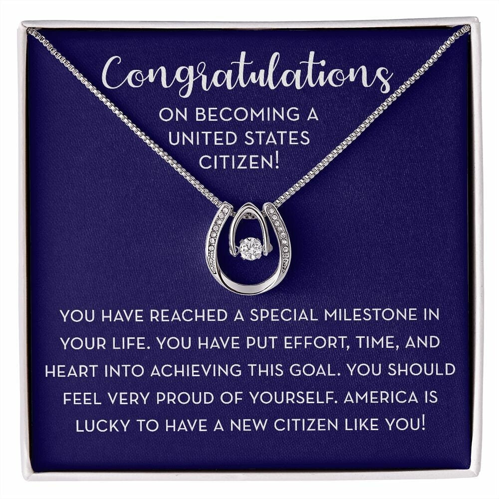 US Citizenship Gift for Her, Gift for New US Citizen, US Immigrant Gift, Naturalization Gift for Her