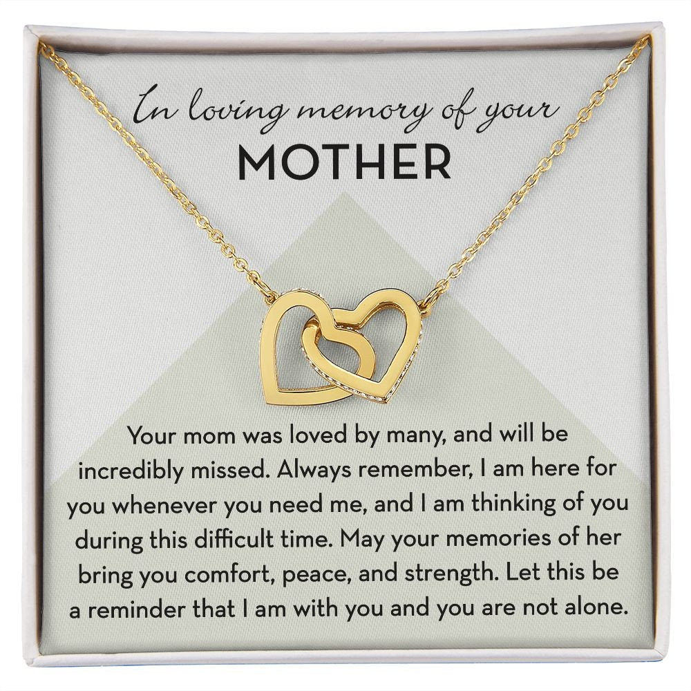 Memorial jewelry for loss of deals mom