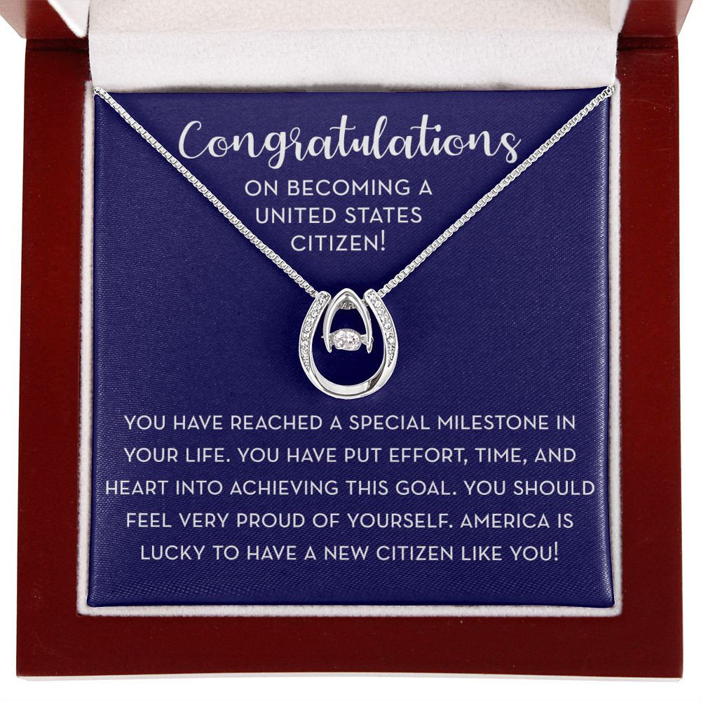 US Citizenship Gift for Her, Gift for New US Citizen, US Immigrant Gift, Naturalization Gift for Her